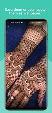 Exotic Mehndi Designs android App screenshot 0