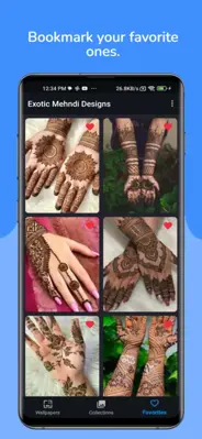 Exotic Mehndi Designs android App screenshot 1