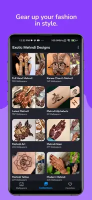 Exotic Mehndi Designs android App screenshot 3